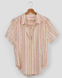 Persanne Blouse Rainbow Stripe