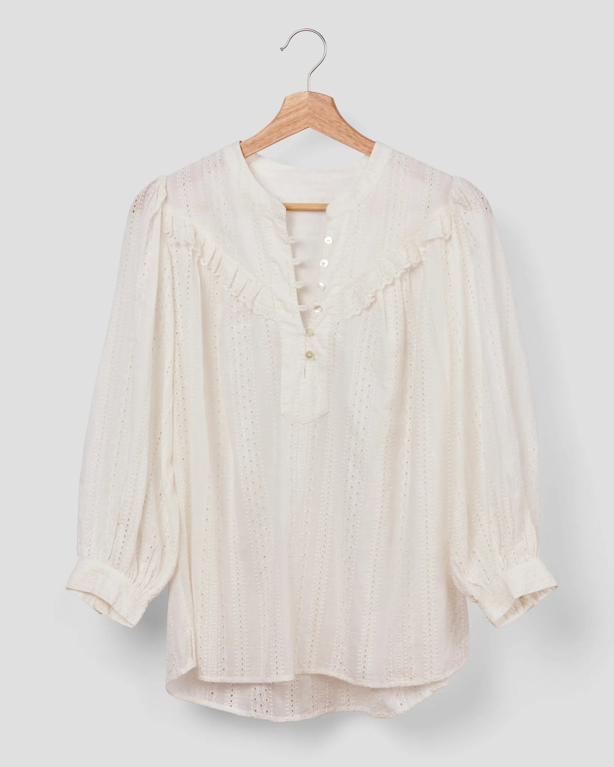 Marie Louise De Monterey - Marais Broderie Blouse