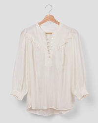 Marie Louise De Monterey - Marais Broderie Blouse