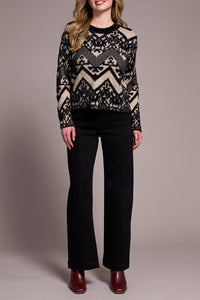 Tribal - Albuquerque Long Sleeve Crew Sweater