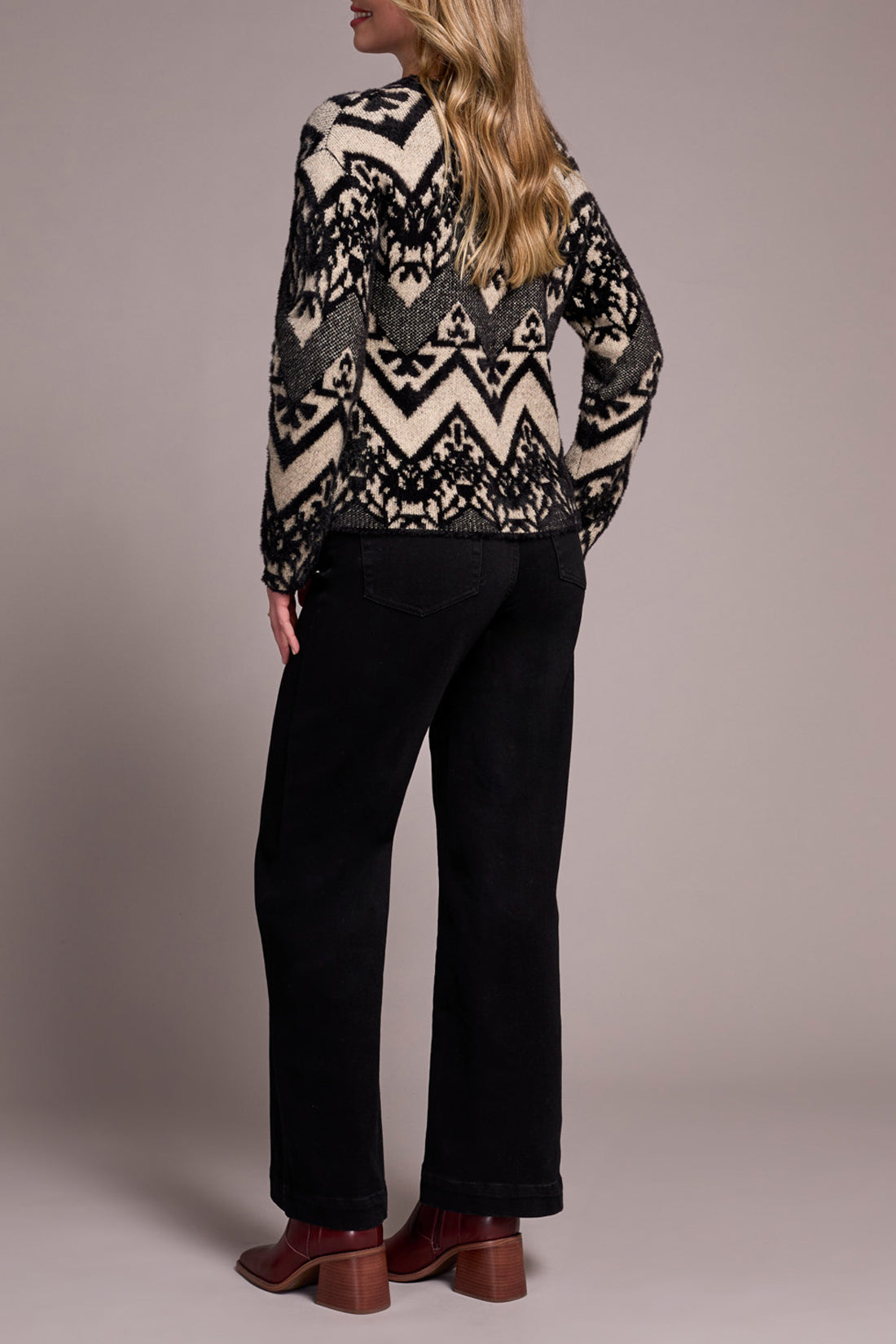 Tribal - Albuquerque Long Sleeve Crew Sweater