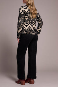 Tribal - Albuquerque Long Sleeve Crew Sweater