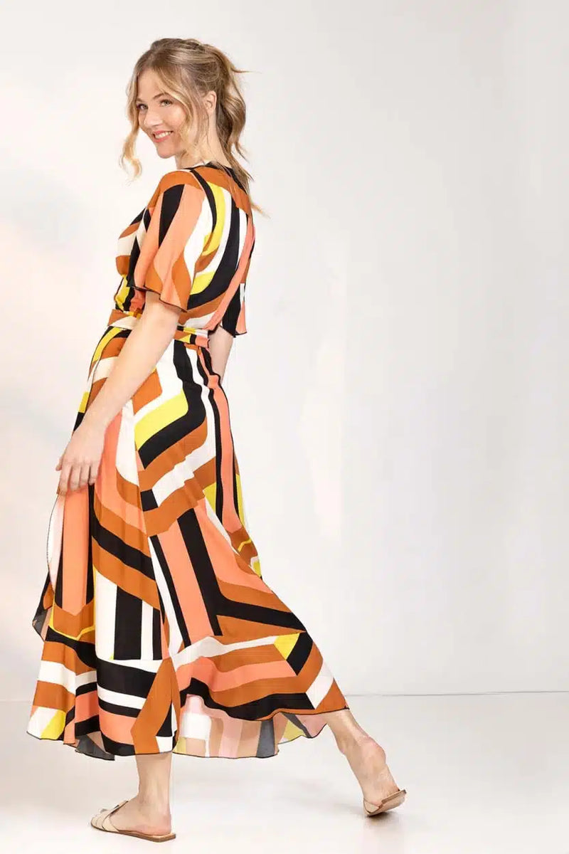 Anne B Retro Dress - Terra