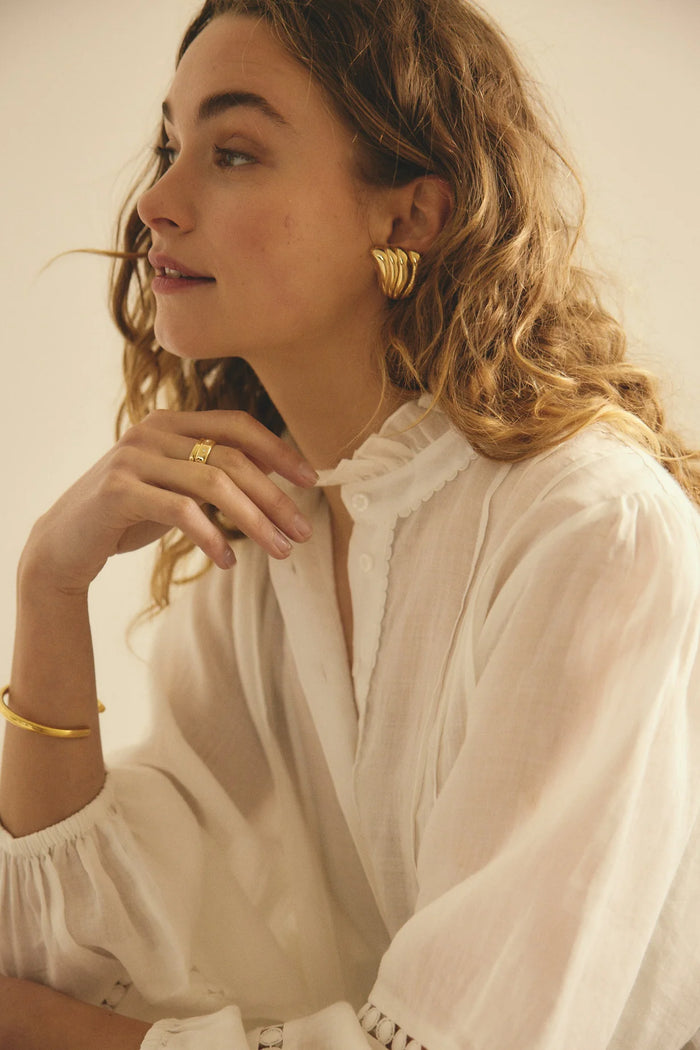 Alessandra - Ramie Paris Blouse