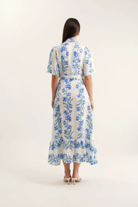 Alessandra - Emma Vine Dress - Blue