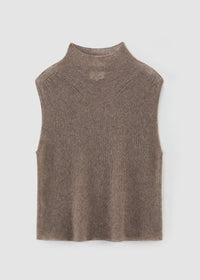 Aleger - Clouded Funnel Neck Vest