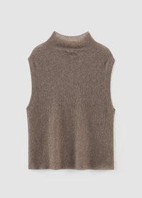 Aleger - Clouded Funnel Neck Vest
