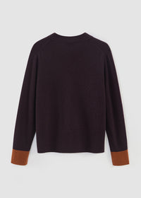 Aleger - Cashmere Seam Detail Cardigan