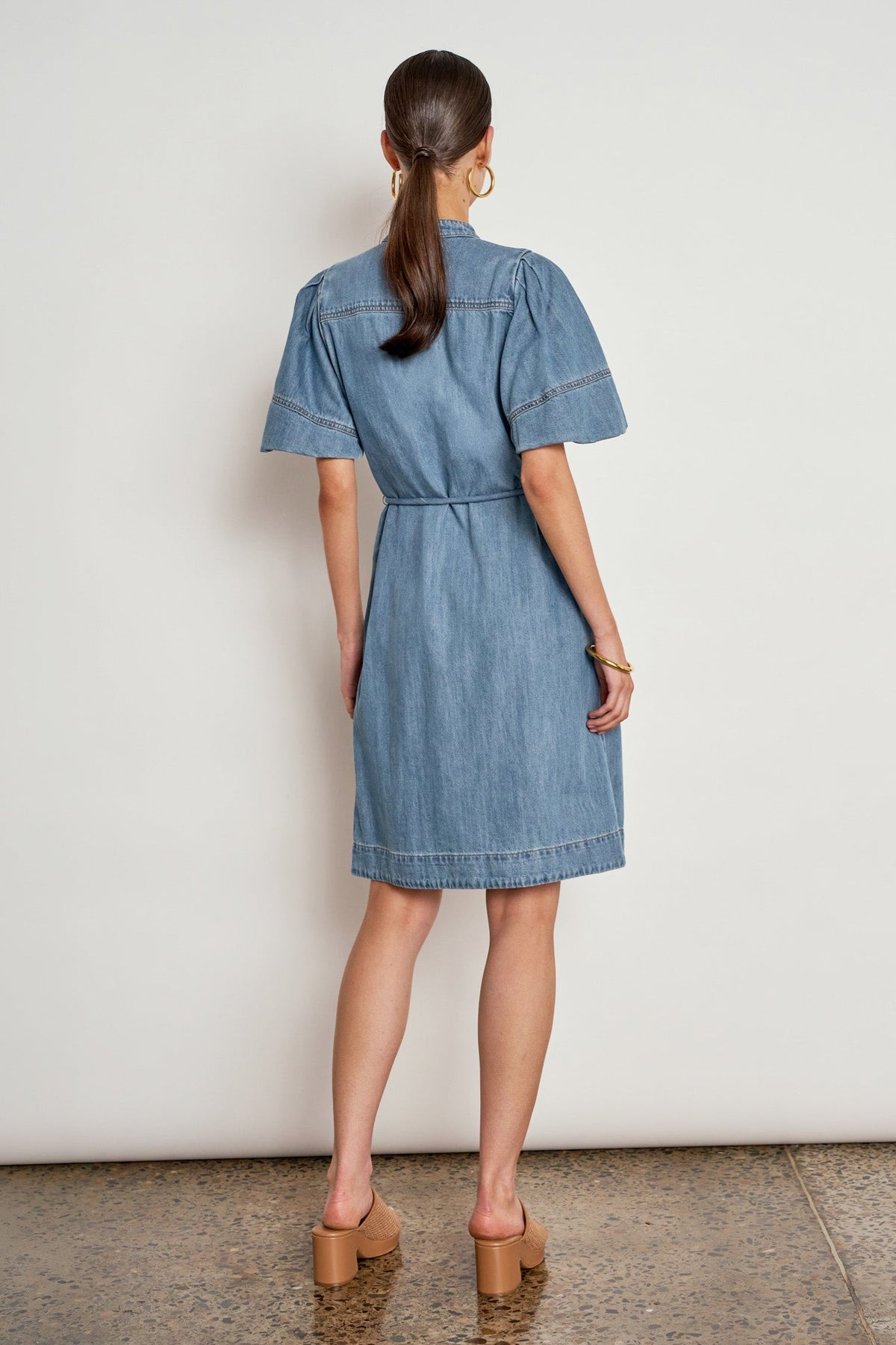 Zoe Kratzmann Honor Dress in Mid Wash Denim