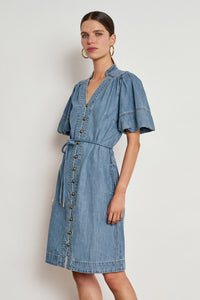 Zoe Kratzmann Honor Dress in Mid Wash Denim