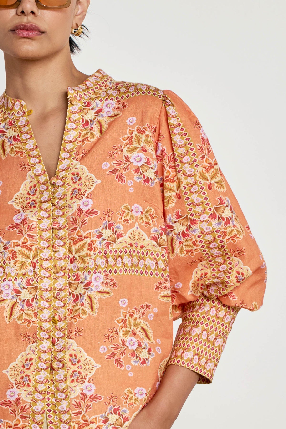Zoe Kratzmann Proclaim Top in Marigold Glow