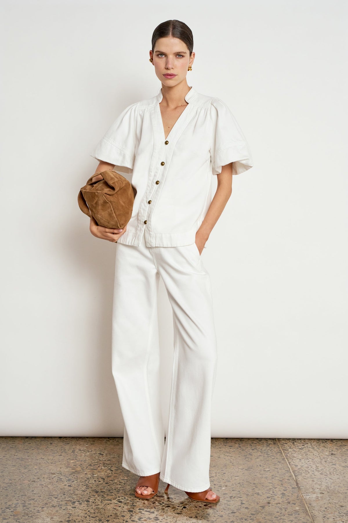 Zoe Kratzmann Magnify Top in Elm