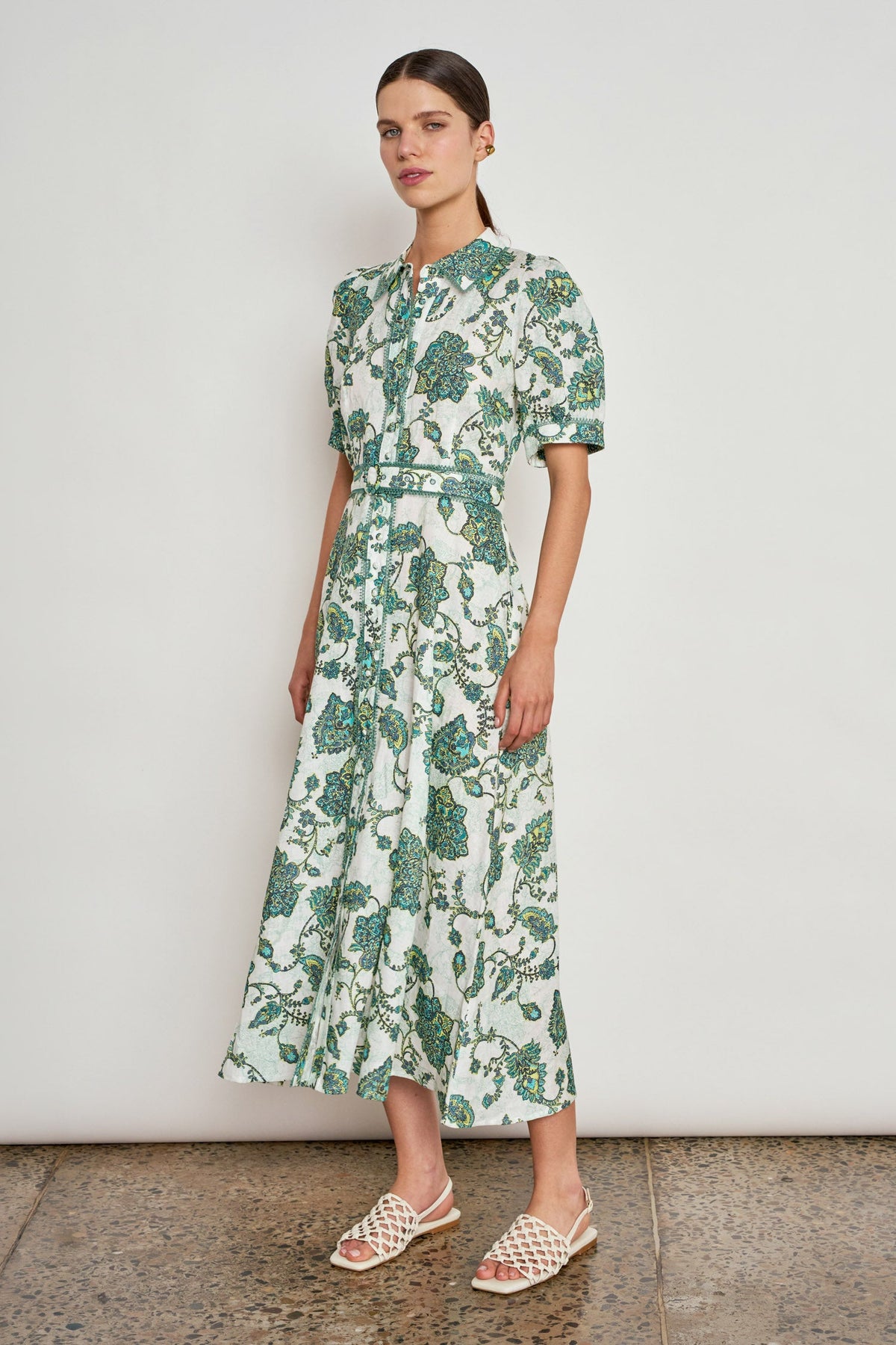 Zoe Kratzmann Admire Dress in Garden Paisley - back