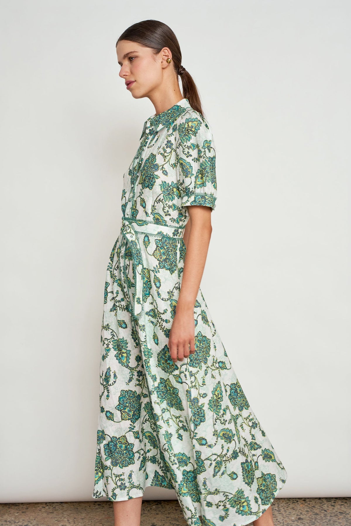Zoe Kratzmann Admire Dress in Garden Paisley - detail