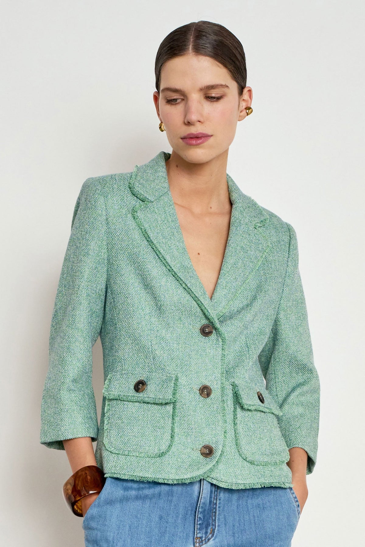 Zoe Kratzmann Prospect Jacket in Meadow - front