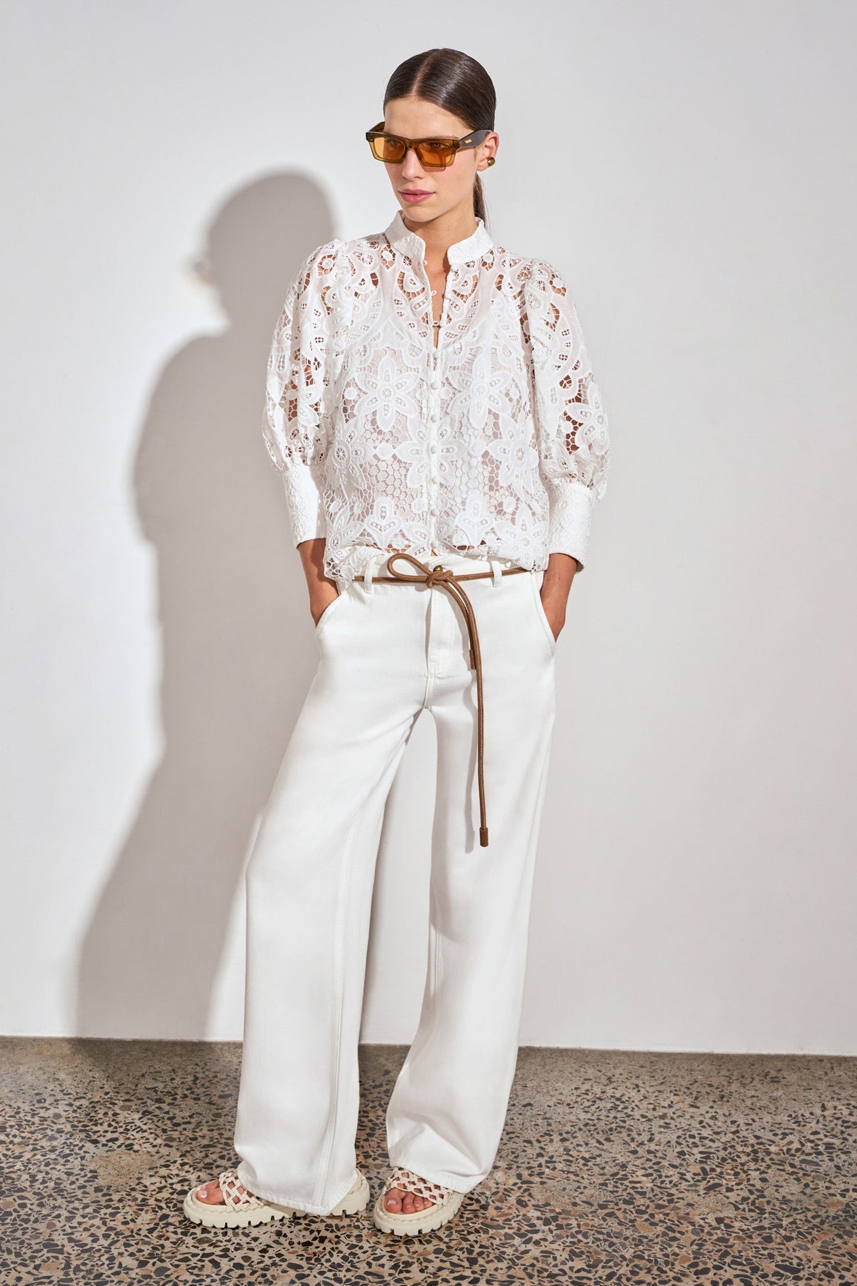 Zoe Kratzmann Depart Top in Elm