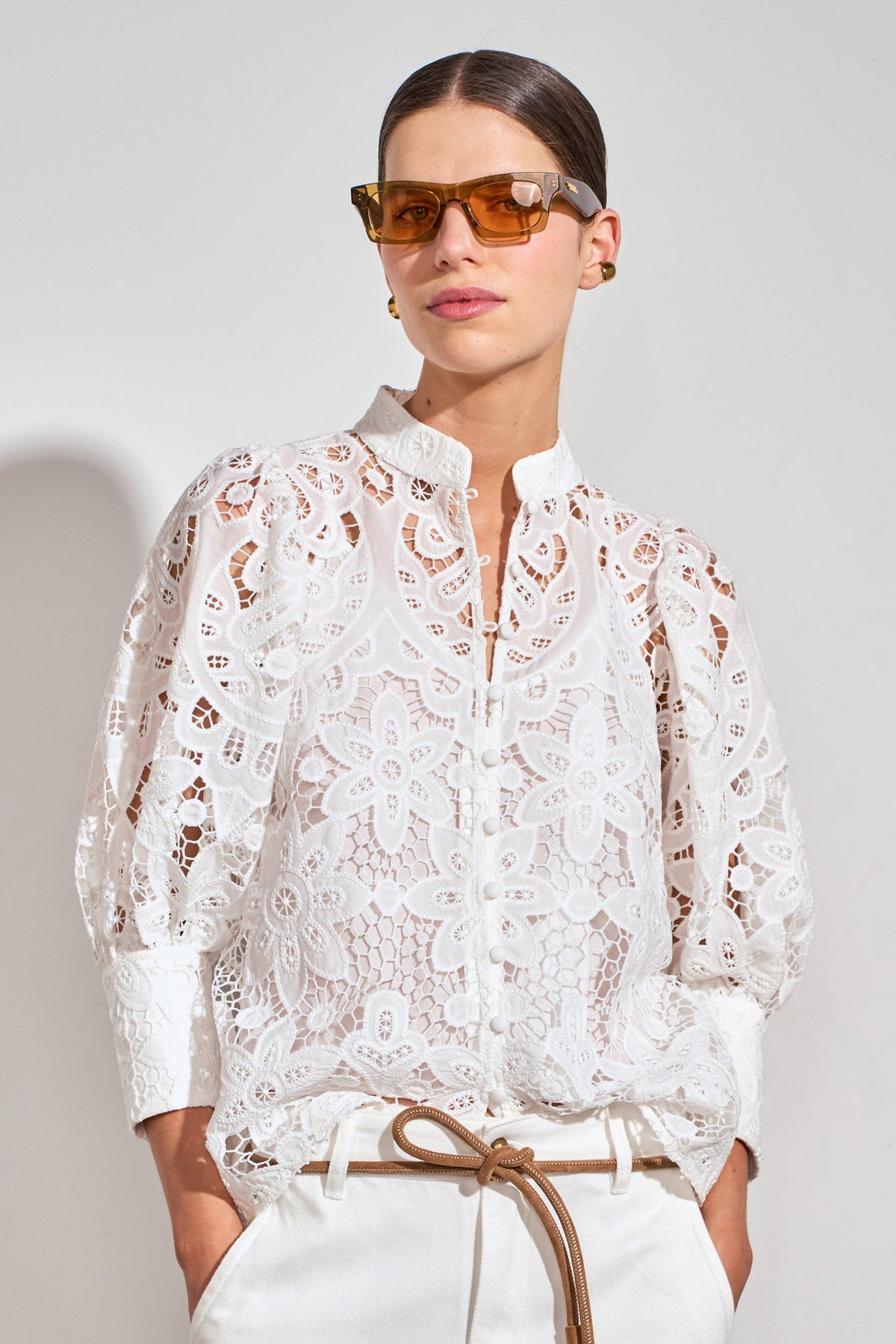 Zoe Kratzmann Depart Top in Elm