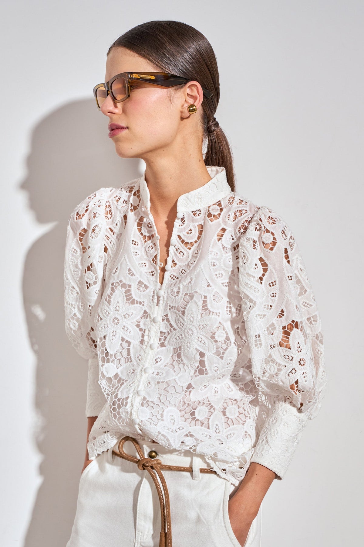 Zoe Kratzmann Depart Top in Elm