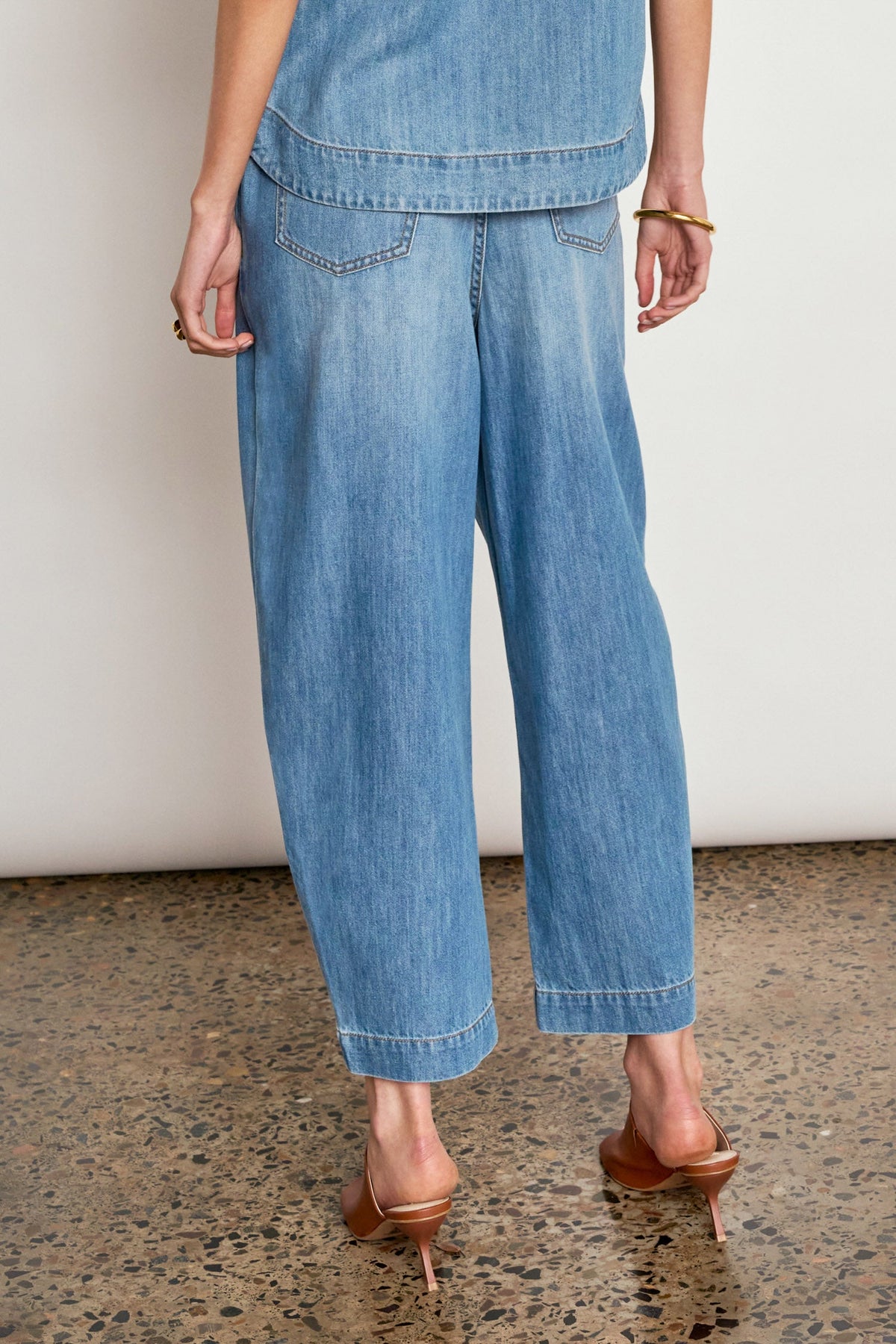 Zoe Kratzmann Ascend Pant in Mid Wash Denim