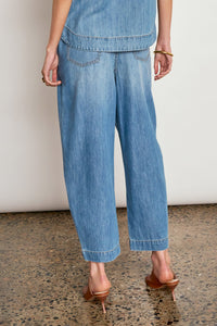 Zoe Kratzmann Ascend Pant in Mid Wash Denim