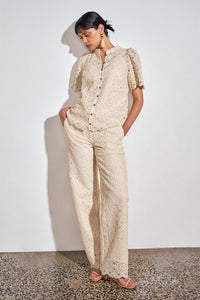 Zoe Kratzmann Flicker Top in Ecru