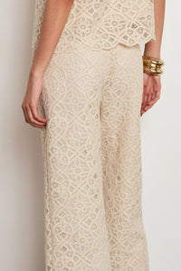 Zoe Kratzmann Direct Pant in Ecru