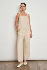 Zoe Kratzmann Direct Pant in Ecru