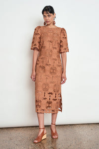 Zoe Kratzmann Guide Dress in Truffle