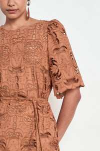 Zoe Kratzmann Guide Dress in Truffle
