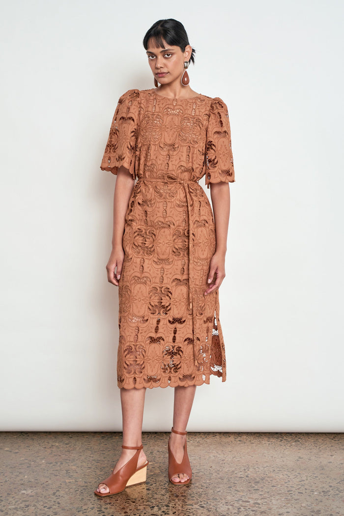 Zoe Kratzmann Guide Dress in Truffle