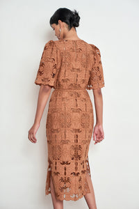 Zoe Kratzmann Guide Dress in Truffle