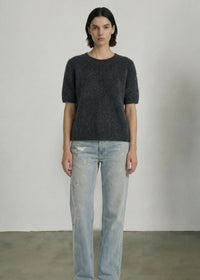 Aleger - Brushed Short Sleeve Knit