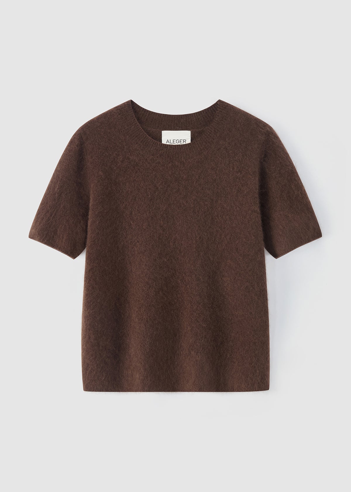 Aleger - Brushed Short Sleeve Knit
