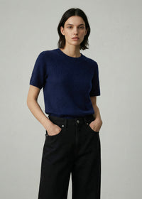 Aleger - Brushed Short Sleeve Knit