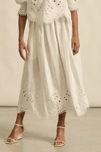 Zoe Kratzmann - Jetty Skirt - Porcelain