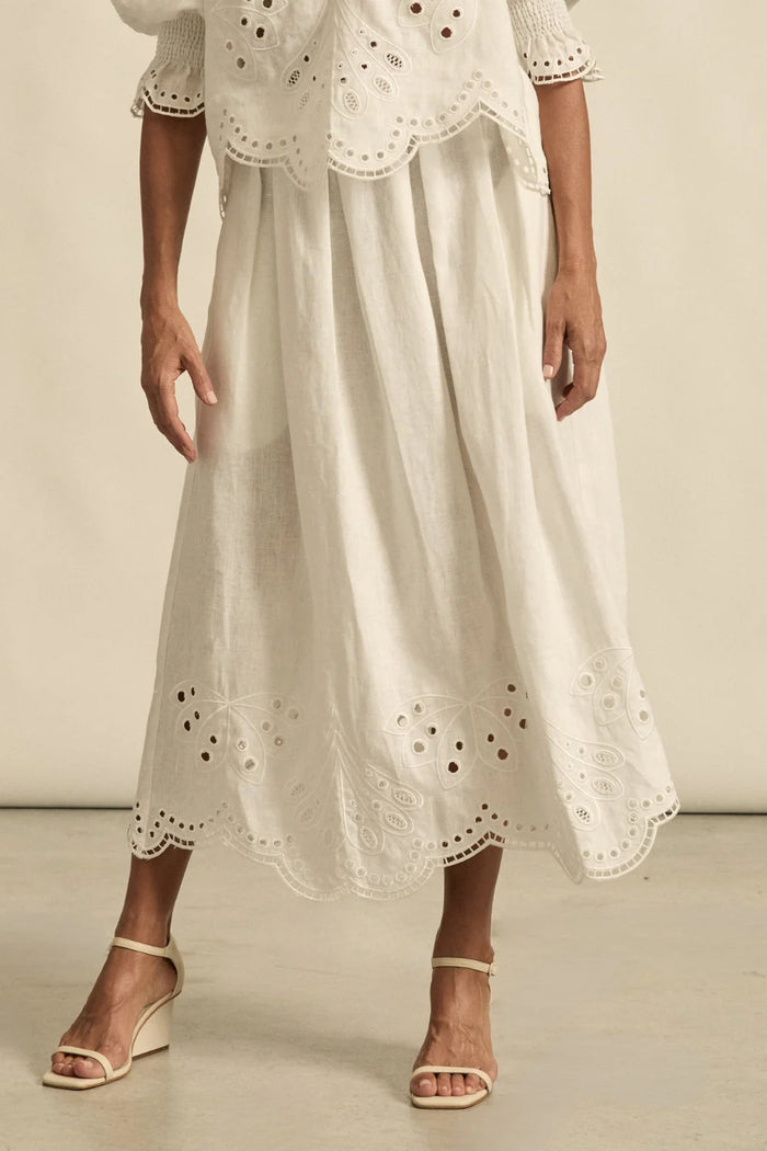 Zoe Kratzmann - Jetty Skirt - Porcelain