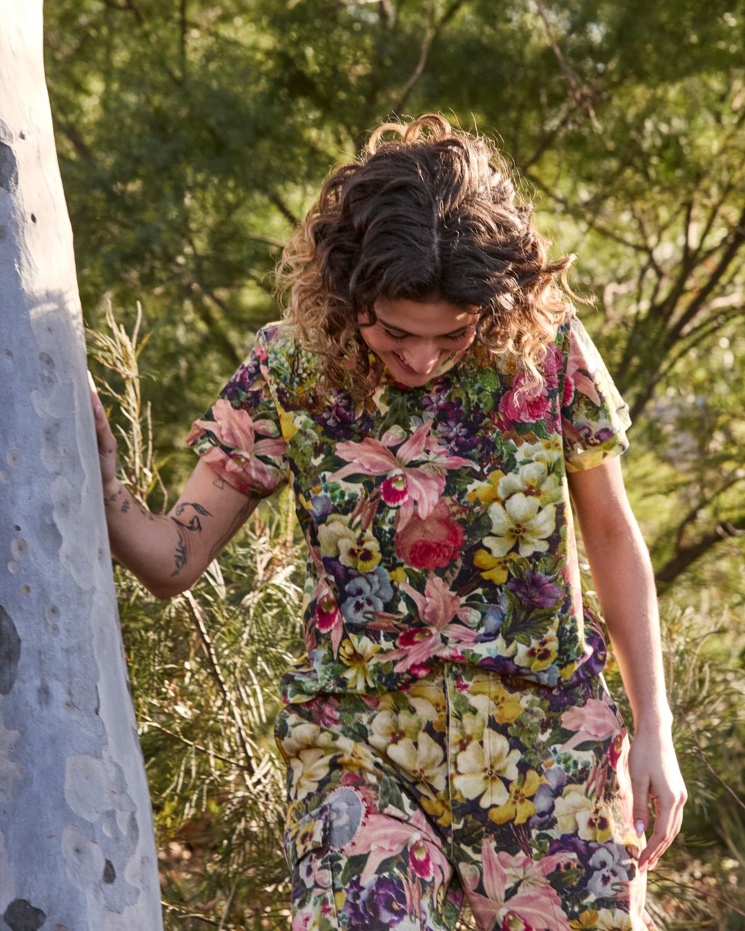 M.A.Dainty - Blooms Poppy Tee