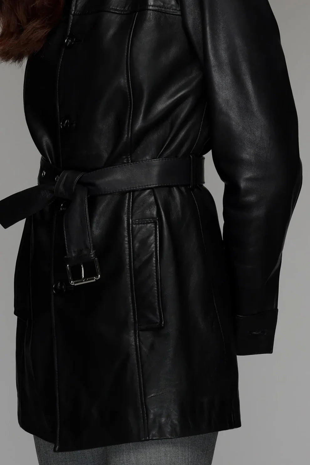 Saundryn Leather Jacket -  Black