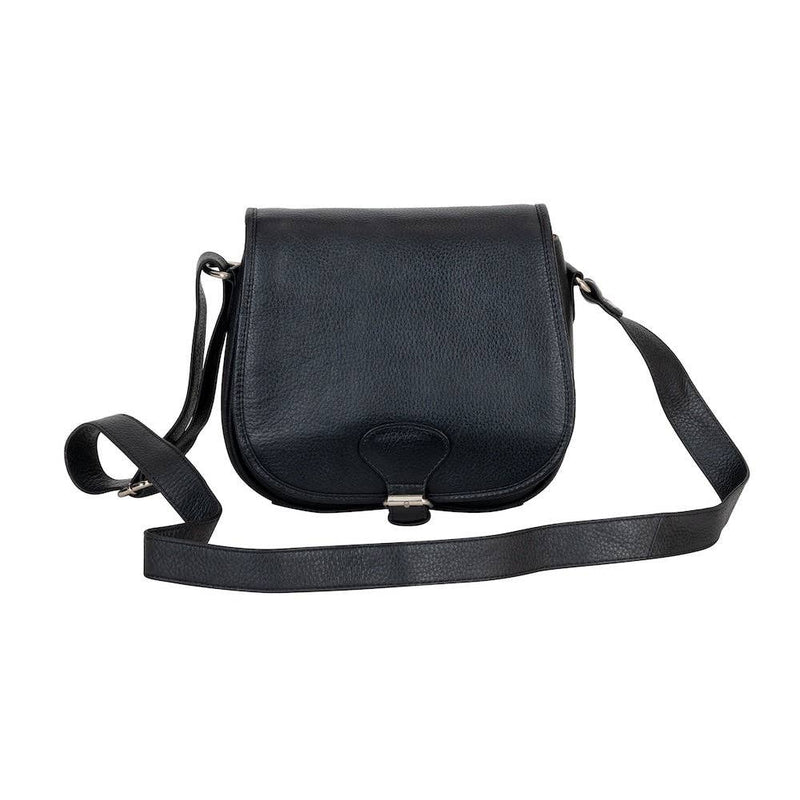 Wildera Leather “Lennon” Crossbody Bag – Full-Grain Leather Shoulder Bag