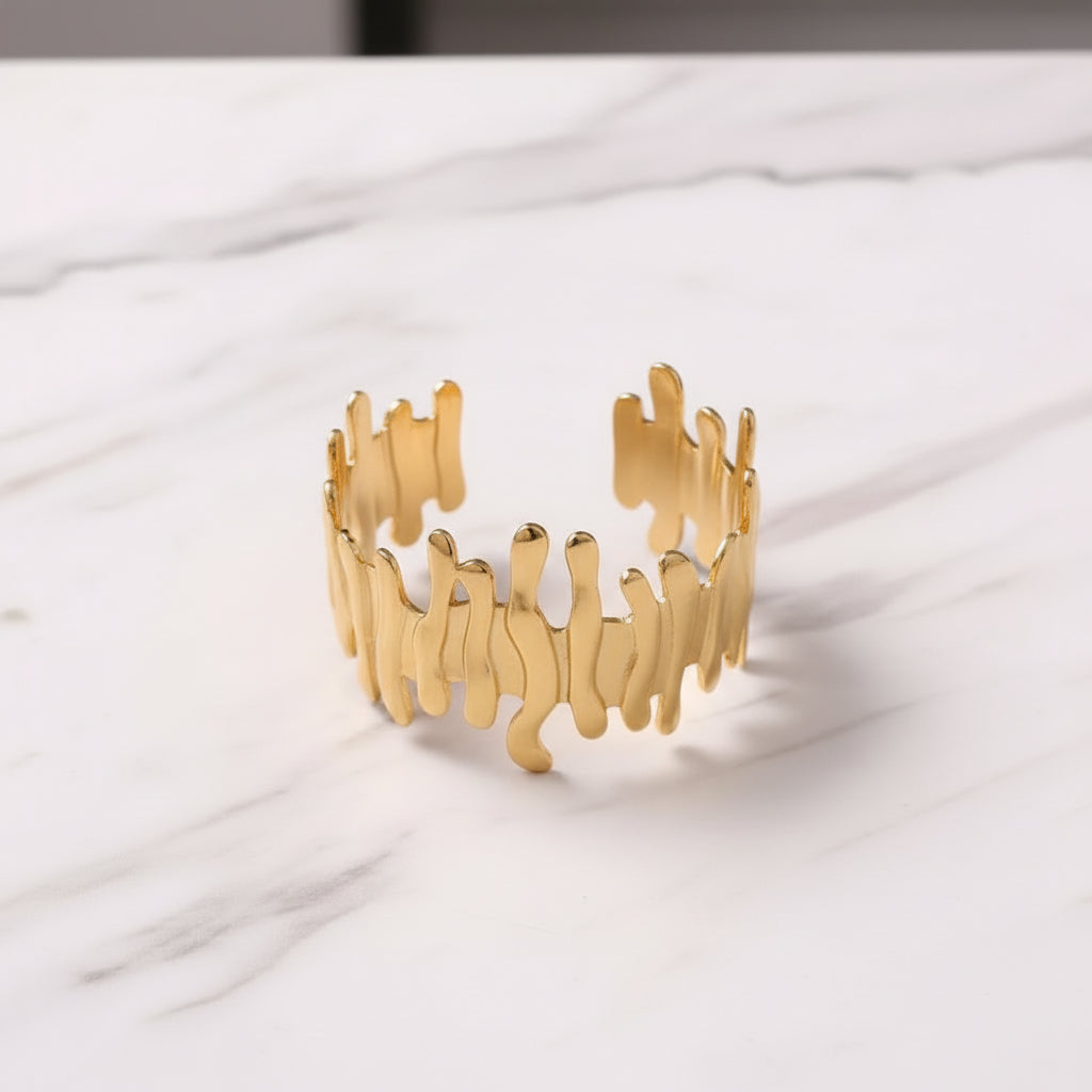 Brass Chunky Bangles