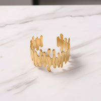 Brass Chunky Bangles