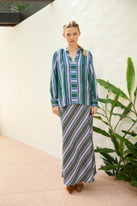 The Dreamer Label - Sun Blouse in Green