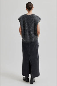 Second Female - Camryn Knit Vest Volcanic Ash