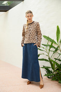 The Dreamer Label - Leopard Knit Sweater Jumper