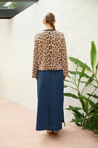 The Dreamer Label - Leopard Knit Sweater Jumper