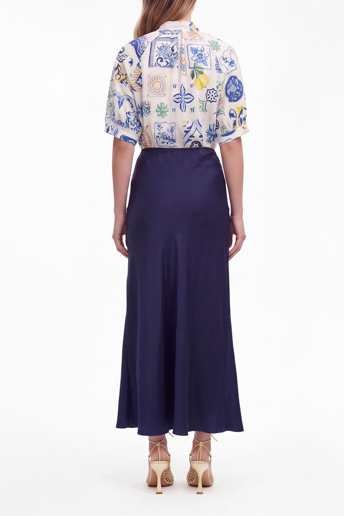 The Dreamer Label Arden Skirt in navy