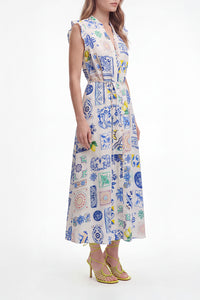 The Dreamer Label Victoria Sicily Maxi Dress
