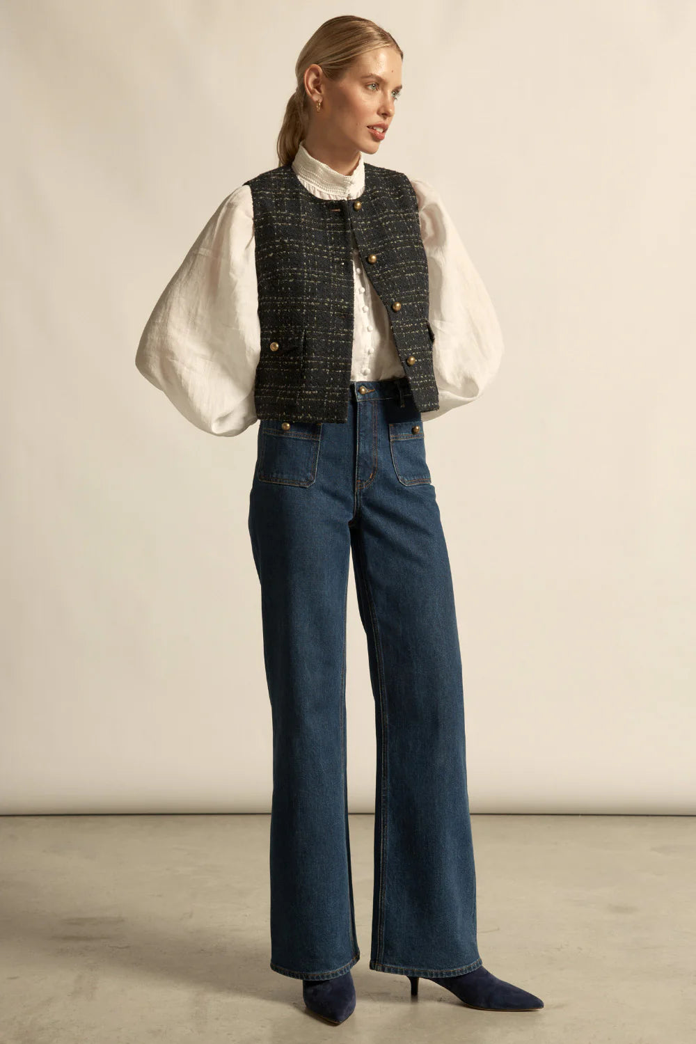 Zoe Kratzmann - Hush Vest - Midnight Check