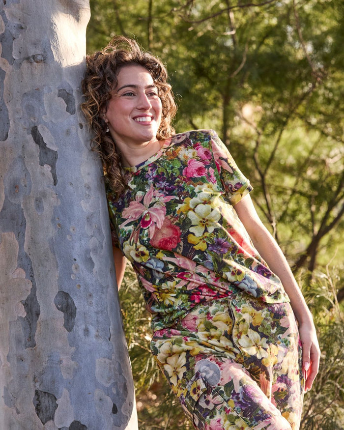 M.A.Dainty - Blooms Poppy Tee