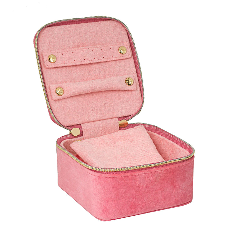 Luxe Velvet Jewelry Cube